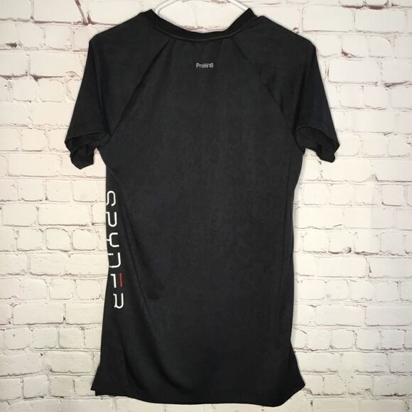 Spyder Men's Active Short Sleeve Tee‎ T-Shirt ProWeb Microfleece Black Size M. - Picture 1 of 8